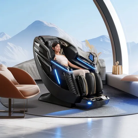 Bester Massagestuhl mit 4D-Massagekern, Ganzkörper-Liegesofa