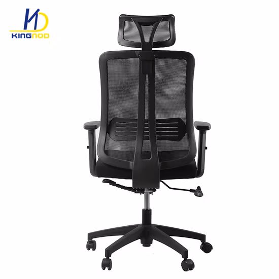 China Whosales Moderner, bequemer, drehbarer Stoffstuhl mit hoher Rückenlehne und ergonomischem, drehbarem Konferenz-/Bürostuhl für Führungskräfte, Preis für den Heimbüro-/Besprechungsgebrauch