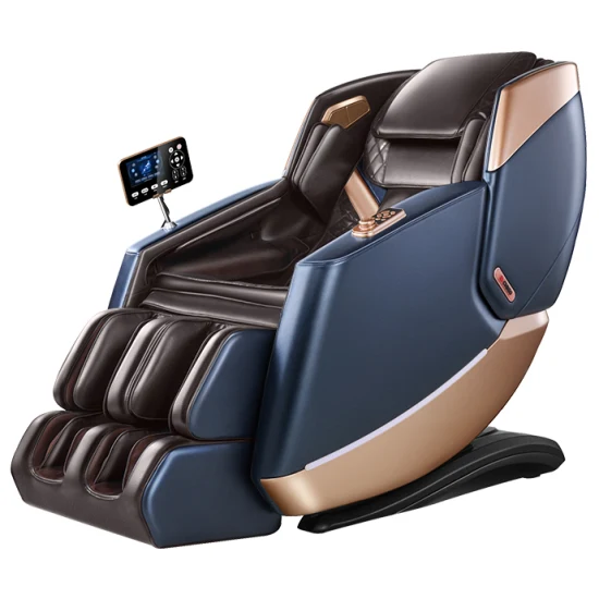 Innovative Produkte 2023 Luxus-SL-Elektro-Günstiger Massagestuhl 3D Zero Gravity Ganzkörper-4D-Massage-Liegestuhl Sessel