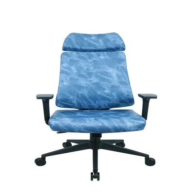 New Moden Komfortabler, ergonomischer Bürostuhl mit hoher Rückenlehne und Drehlift aus Netzstoff. Bürostuhl mit hoher Rückenlehne